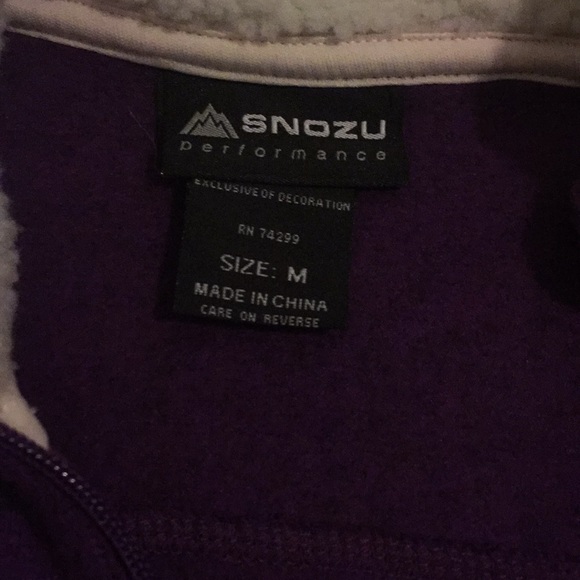 Purple Snozu Outdoor jacket - Picture 2 of 3